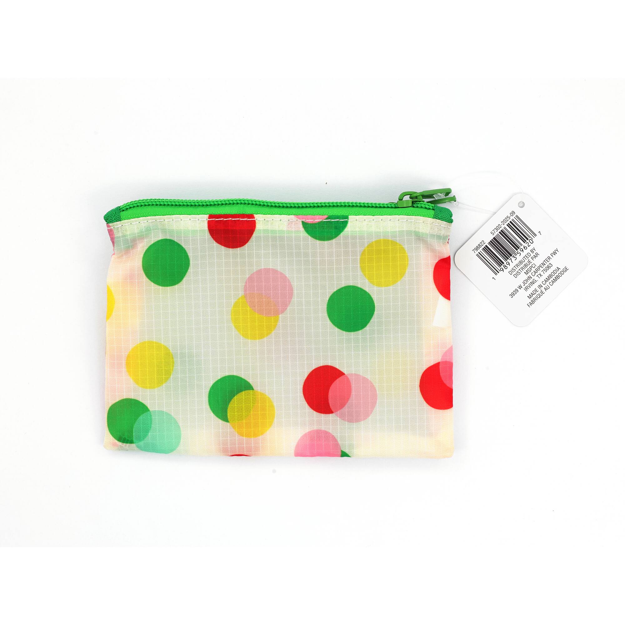 Green & Polka Dot Pet Pouch Set by Fab Finds